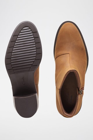 Bottines en nubuck Scene - Marron clair