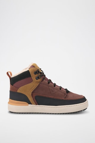 Boots fourrés en nubuck CourtLiteBT - Marron