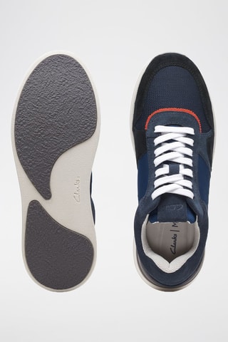 Baskets en nubuck RaceLite - Bleu marine