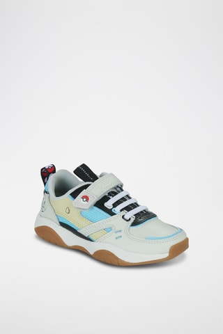 Baskets en cuir Grip Pearl x Carapuce Pokémon - Gris