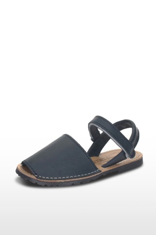 Minorchine in pelle - Nero