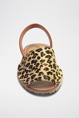 Minorchine in pelle - Marrone