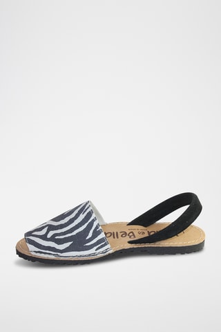 Minorchine in pelle - Nero e bianco