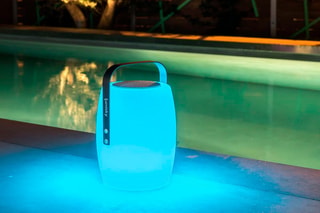 Lámpara portátil altavoz Bluetooth inalámbrica LED Lucy Play - Multicolor - 2,4 W