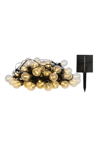 Guirlande lumineuse solaire LED Bubble String Light - Blanc chaud - 0,23 W