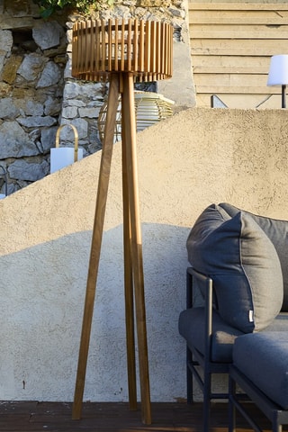 Ledsolarstaanlamp op driepoot Eden Tall - Warmwit - 2 W