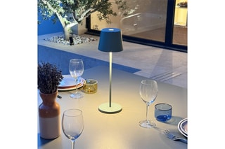 Lámpara de sobremesa LED inalámbrica Kelly - Verde oliva