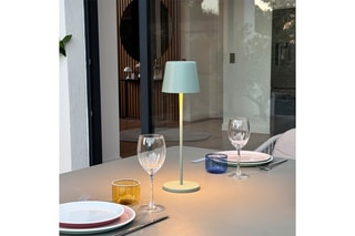 Lámpara de sobremesa LED inalámbrica Kelly - Verde oliva