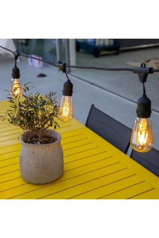 Guirnalda de luces LED Tahiti - Blanco cálido