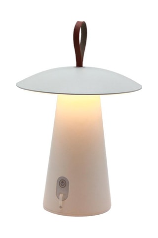 Lámpara de mesa LED exterior Fungy - Blanco