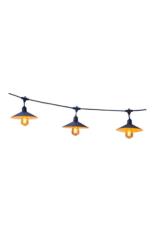 Guirnalda de luces LED Mini Hawai - Blanco cálido - 10 x 3 W