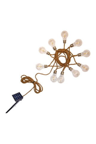Guirnalda de exterior LED Wavy - Blanco cálido