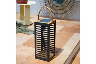 Farol solar LED Ferian - Negro