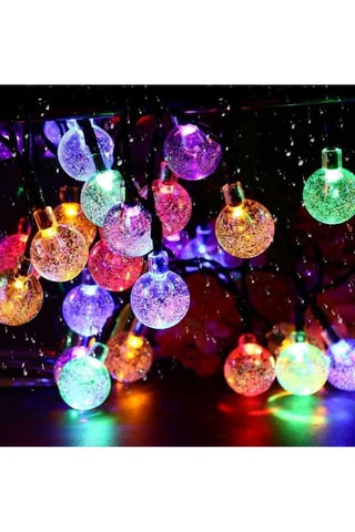 Guirnalda de luces solar 20 LED Festy color - 5,8 m