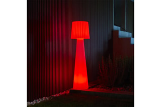 Lámpara de pie LED Lady - Blanco