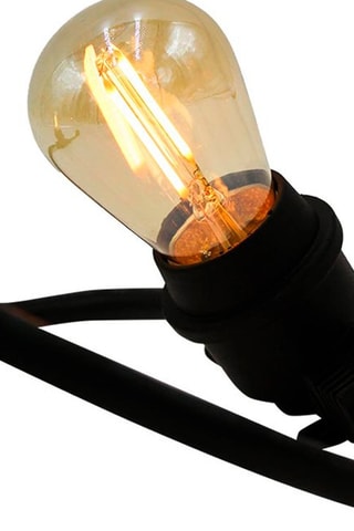 Guirnalda de luces de interior y exterior LED de red eléctrica Vinty Light Solar - Blanco cálido