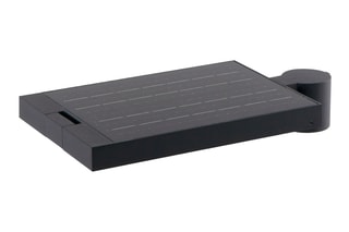 Lámpara de pie solar de aluminio LINK A25 cm
