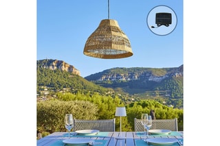Lámpara de techo solar LED exterior