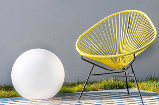 Esfera con luz de red eléctrica Bobby W40 - Blanco - 13 W