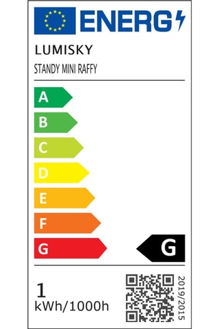 2 lampes à poser LED Standy Tiny - 1.2 W - Blanc - 8 h d'autonomie - Classe G