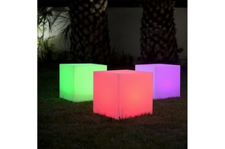 Cubo con luz y batería 24 LED Carry C40 - Blanco - 5 W