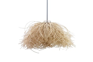 Lámpara de techo solar Froufrou - Natural y negro