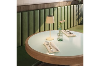 Lámpara de sobremesa LED inalámbrica Abby - Crema