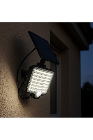 2 proyectores solares de exterior LED 2x Brightly - Negro - 2 x 5,5 W