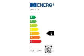 Lámpara de techo solar LED Freya - Natural
