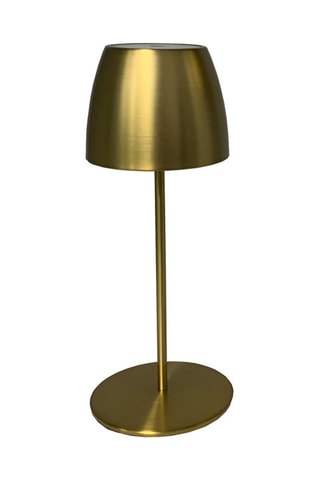 Lámpara de sobremesa inalámbrica LED recargable Orlum - Dorado
