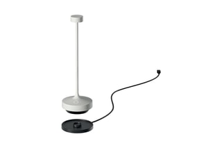 Lámpara de sobremesa LED inalámbrica Ruby - Blanco