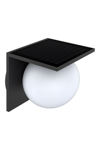 Ledwandlamp Bolly - 11,1 W - Zwart - 11,1 W - gebruiksduur van 30 uur - Klasse G