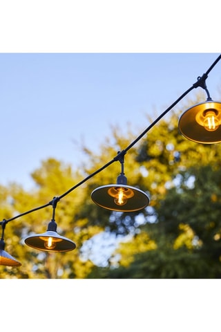 Guirnalda de luces de exterior LED Nema light - Blanco cálido - 10 W