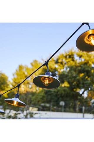 Guirnalda de luces de exterior LED Nema light - Blanco cálido - 10 W