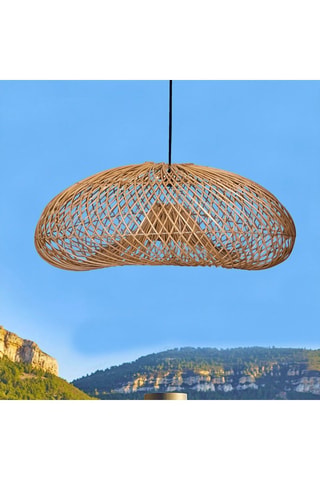 Ledhanglamp Sevia - 25 W - Beige - Klasse A