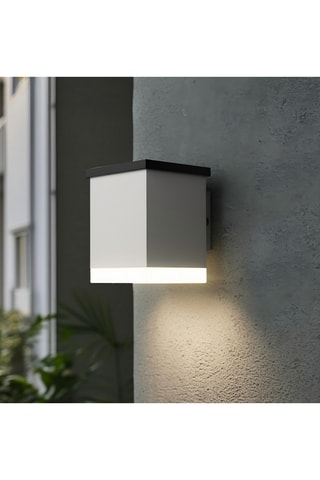 Ledsolarwandlamp Sunbox - Wit - 2,2 W