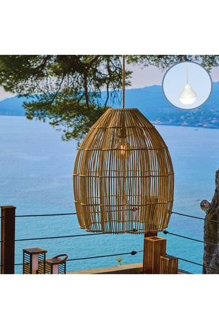 Ledhanglamp Avila Nomad Beige - 6,75 W - Klasse G