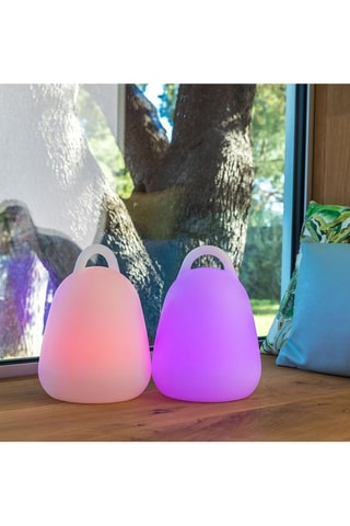 2 lámparas de sobremesa LED Liberty - Blanco