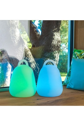 2 lámparas de sobremesa LED Liberty - Blanco