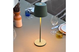 Lámpara de sobremesa LED de exterior Kelly - Verde oliva