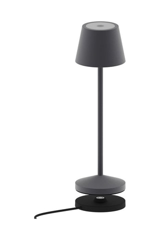 Lámpara de pie LED recargable Emily Antracita