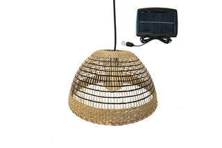 Lámpara de techo LED solar Cesare  - Natural