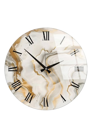 Horloge - 40 cm - Ecru
