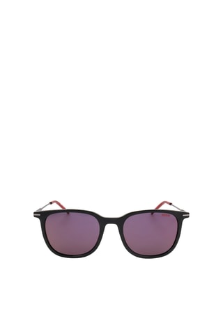 Lunettes de soleil homme - Catégorie 3 - Noir - Hugo Boss - Noir et rouge