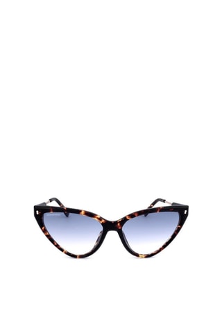 Lunettes de soleil femme - Catégorie 2 - Dsquared2 - Bleu et marron