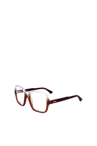 Lunettes de vue femme - Moschino - Blanc et marron