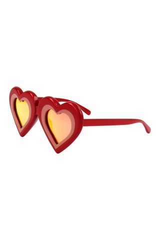 Lunettes de soleil femme - Catégorie 1 - Yaz Bukey by Linda Farrow - Rouge et rose