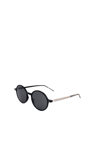 Lunettes de soleil femme - Catégorie 3 - Hugo Boss - Noir et doré