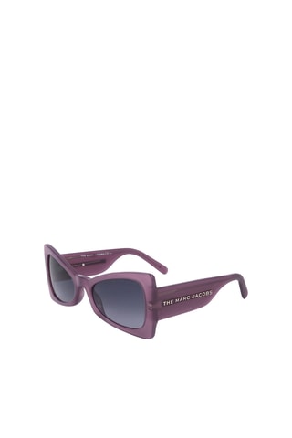 Lunettes de soleil femme - Catégorie 3 - Marc Jacobs - Gris et violet