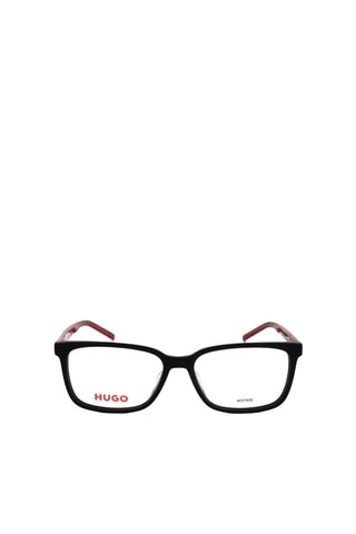 Lunettes de vue homme - Hugo - Noir et rouge